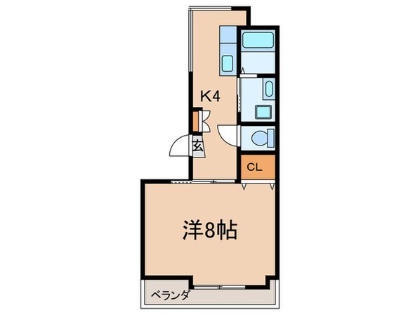 ウエストキュ－ブの物件間取画像